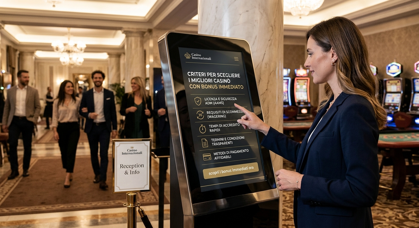 Criteri per Scegliere i Migliori Casino con Bonus Immediato - casino internazionali bonus immediato