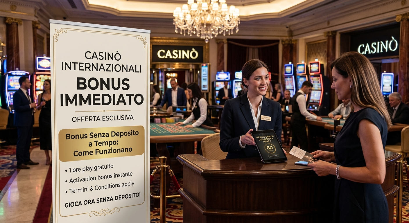 Bonus Senza Deposito a Tempo: Come Funzionano - casino internazionali bonus immediato